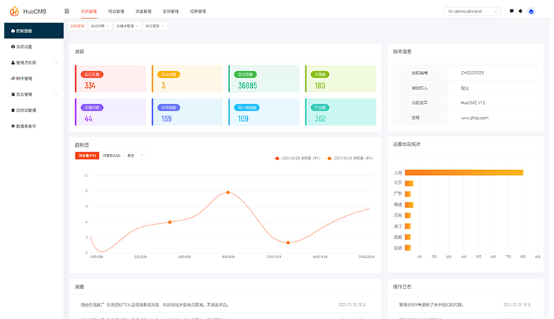 HuoCMS|免费开源可商用CMS建站系统源码-QQ沐编程