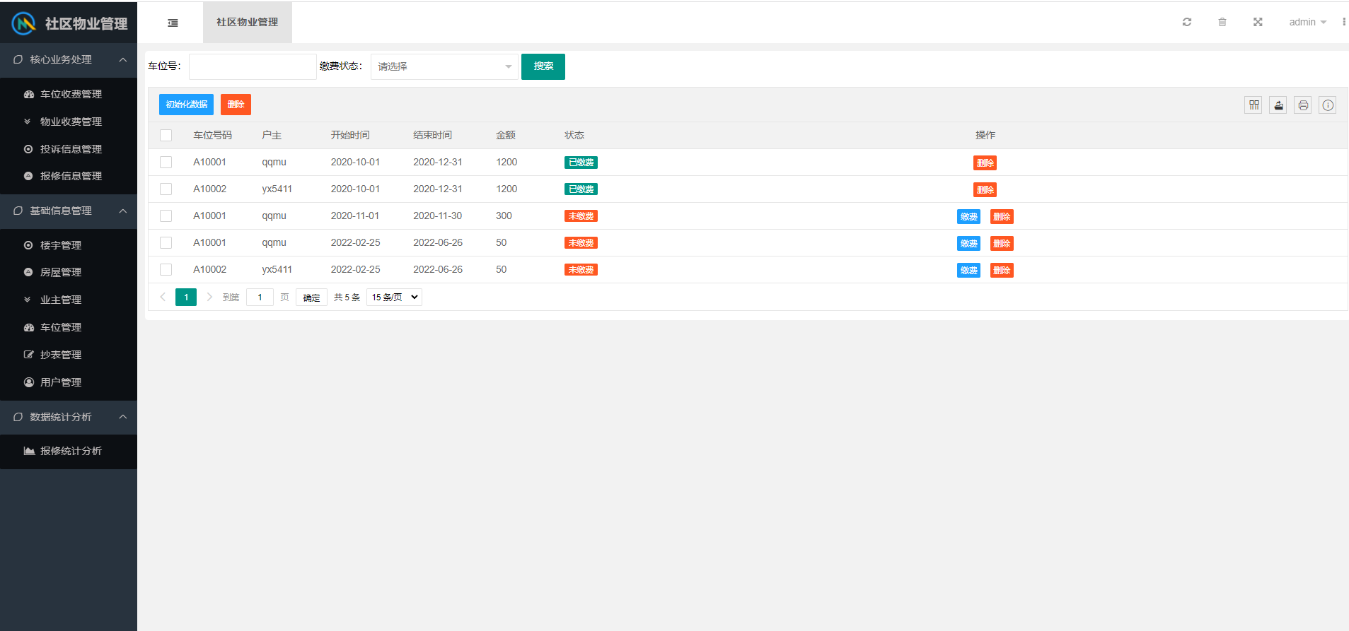 基于SpringBoot+layuimini的社区物业管理系统项目源码-QQ沐编程