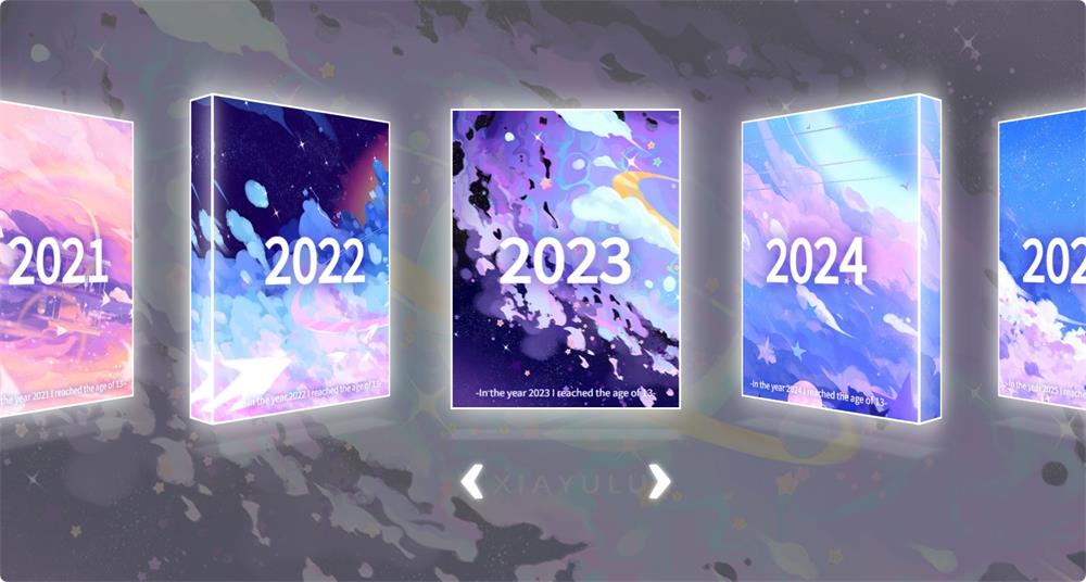 2024好看的时间轴轮播HTML源码-QQ沐编程