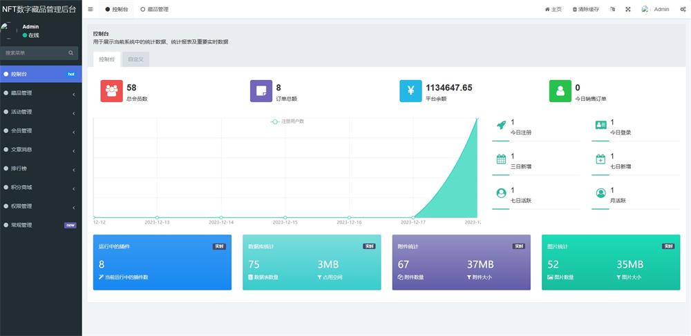 图片[2]-基于ThinkPHP+UniApp的NFT数字藏品平台源码-QQ沐编程