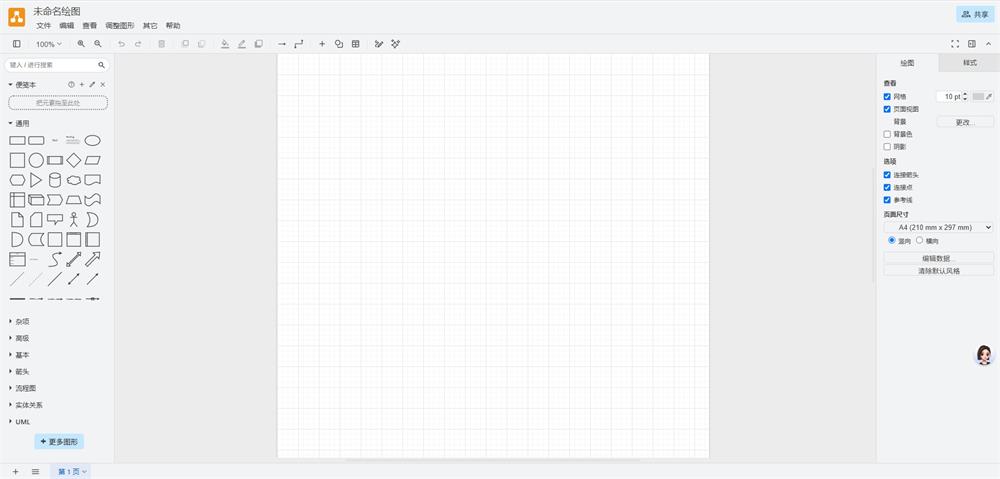网页版流程图软件 DRAW.IO-QQ沐编程
