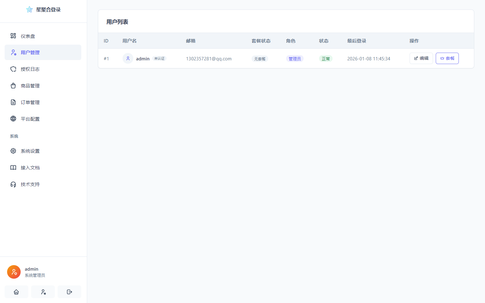 图片[4]-2026全新聚合登录系统源码 一栈式配置全部快捷登录接口-QQ沐编程